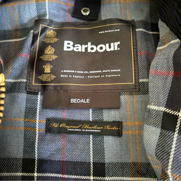 Barbour Men's Black Bedale Jacket - Picture 6 of 8